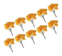 Arbre miniature pour jardins de fées, maisons de poupées, chemins de fer, jeux de guerre, terrariums et bâtiments de scène architecturale (arbre doré)