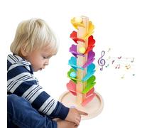 Arbre musical arc-en- - Jeu éducatif sensoriel | Jeu interactif créatif pour développer les compétences à la maison, l'école, la coordination œil-main, idéal pour les voyages et les en âge