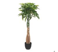 Arbre pachira artificiel ""Bota"" pot ciment H110cm - Atmosphera createur d'interieur