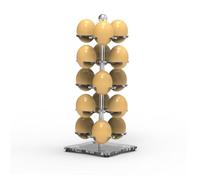 Arbre Porte-œufs en Acrylique, Portable, Rangement et Display | Œufs et Chocolats Sphériques, Usage Maison sur Plan de Travail, Base Stable, Décoration Créative