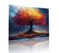 Arbre Puzzle Adulte 80 pièces Educa Puzzles Classiques Impossible Rêve Je m'emmerdais Qualité Supérieure Mystery Challenge, Toy avec Inclure Colle, pour Adultes et Enfants Jeu éducatif 15x20cm t-905