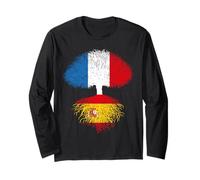 Arbre Racines Espagnoles Franco Espagnol Pays France Espagne Manche Longue