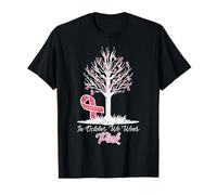 Arbre rose en octobre « We Wear Pink » pour la sensibilisation au cancer du sein T-Shirt