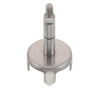 Arbre Rotatif pour Machine, Manchon de Palier en Fer, Argenté | Pièce de Rechange de 6cm, Stabilité Renforcée, Installation Facile, Mélange Homogène, pour Réparation de Machine