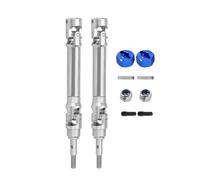 Arbre Soufflet Cardan Arbre D'essieu Avant Et Transmission Arrière Pour 1/10 Pour Traxxas Pour Slash 2WD 4X4 Rustler RC Car Upgrade Parts Stainless Steel(A front)