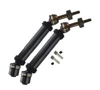 Arbre Soufflet Cardan Joint Universel D'arbre Transmission Arrière CVD Pour Traxxas 1/10 Pour Rustler Pour Hoss Pour Stampede 4X4 Pour VXL RC 6852A 6852R(Le noir)