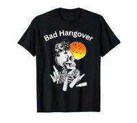 Arbre Squelette de Gueule de Bois Bad Hangover pour Les Amateurs de fête T-Shirt
