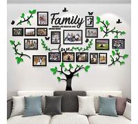 Arbre Stickers Muraux 3D Autocollant Mural DIY Cadre de Photo Stickers Mural Arts Décorations de Maison Chambre Salon