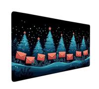 Arbre Tapis de Souris Gaming Lettre Grand Tapis de Souris XXL 1200 x 600 x 3mm, Mouse Pad avec Base AntidéRapante ImperméAble à l'eau, Vitesse et la précision Améliorées, pour PC, Travail, Model 152