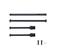 Arbre Transmission PièCes Pour Axial Pour Yeti Jr. Pour Can-Am Pour Maverick 1/18 Transmission Centrale Acier Ensemble D'arbres Pont Arrière Pièces Voiture Radiocommandée(Black)