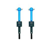 Arbre Transmission PièCes Pour Tamiya Pour TT-01 Pour TT-02 TA04 1/10 Cardan CVD Métal Arbre Transmission 53792 Réparations Voitures Radiocommandées Pièces Rechange(Blue,2Pcs)