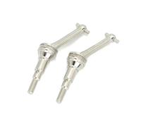 Arbre Transmission rc Compatible avec MJX pour Hyper Go 14301 14302 14303 1/14 RC Pièces De Mise À Niveau pour Voiture Accessoires 2 Pièces Arbre De Transmission en Forme D'os(Silver)