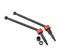 Arbre Transmission rc Compatible avec Racing pour HPI pour Savage pour Flux 1/8 RC Modification De Mise À Niveau Accessoires 2 Pièces Arbres De Transmission CVD en Acier