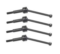 Arbre Transmission Rc Compatible avec Tamiya TT-01 TT-02 TT01 TT02 XV-01 TA01 TA04 1/10 Pièces De Mise À Niveau Voiture RC 4 Arbre Transmission en Métal CVD 53792 (39 Mm)