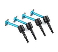 Arbre Transmission Rc Compatible avec Tamiya TT01 TT02 TT01D TT01E TA04 1/10 RC Car Upgrade Parts 4pcs Métal pour Arbre De Transmission Universel CVD Driveshaft 53792