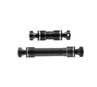 Arbre Transmission Rc Compatible avec Traxxas pour Mini pour E-Revo pour EREVO pour Summit pour Slash 4WD 1/16 RC Car Upgrade Parts 2Pcs Arbre De Transmission Central en Acier