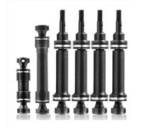 Arbre Transmission rc Compatible avec Traxxas pour Mini pour Slash 1/16 RC Car Accessoires Améliorés Pièces Arbre De Transmission CVD Avant Et Arrière