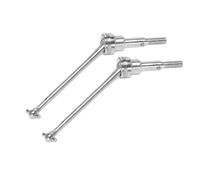 Arbre Transmission rc Compatible avec Wltoys 12428 12423 12428 1/12 RC Améliorations De Voitures Modification Pièces De Rechange Accessoires Arbre De Transmission CVD en Métal(Silver)