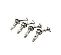 Arbre Transmission rc Compatible avec Wltoys 284131 K969 K989 K999 P929 1/28 RC Amélioration De Voiture Pièces 4 Pièces en Métal Allongées Arbre De Transmission CVD pour Cardan