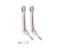 Arbre Transmission RC pour Traxxas pour Slash pour Stampede pour Hoss pour Rustler 1/10 Acier Inoxydable Avant Arrière Cardans Transmission Pièces Voiture Radiocommandée(Rear)