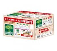 Arbre vert liquide vaisselle ecolo amande x8 -4 gratuit 500ml