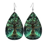 Arbre Vert Magique Boucles D'Oreilles De Goutte Luxueux Boucles D'Oreilles Pendantes Tendancees Boucle D'Oreille Pour Mariage Femme Accessoire