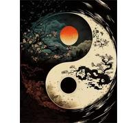 Arbre Yin Yang Puzzle 1200 Pièces pour Adultes, Puzzle Impossible, Puzzles Classique pour Adulte, Puzzles Coloré Jeu de Famille et Team Building