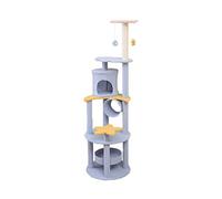 Arbres À Chat Arbre À Chat Tour De Chat Cadre d'escalade pour Chat Plate-Forme À Trois Niveaux Meubles pour Chat Jouet Griffoir pour Chat Support D'activité pour Chat Tour À Chat(B)