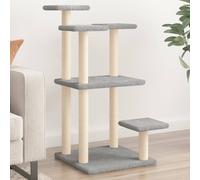 vidaXL Arbres à chat avec plates-formes gris clair 98,5 cm 172107