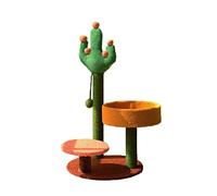 Arbres À Chat Cactus Chat Escalade Cadre Mignon Chat Tour Sisal Griffoir Chat Tour Chatons Jouets Activité Support Tour À Chat(C)