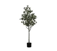 Arbres artificiels d'intérieur 150 cm/4,9 Pieds Simulation d'arbre d'argent Faux Arbre Pachira Aquatica Fausses Plantes en Pot Plante Artificielle de Bureau à Domicile Arbre Artificiel