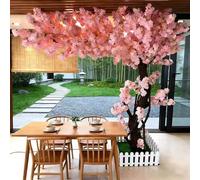 Arbres artificiels en fleurs de cerisier pour mariage, fête, bureau, hôtel, restaurant - Grand arrangement floral japonais artificiel, hauteur 250 cm, largeur 350 cm