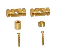 Arbres de cordes pour rouleaux de guitare avec vis de montage Accessoires pour guitares électriques électriques