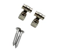 Arbres de retenue de cordes de rechange pour guitare électrique avec vis de montage et guides pour cordes de guitare