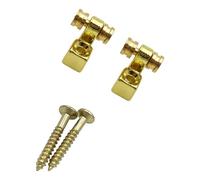 Arbres de retenue de cordes de rechange pour guitare électrique avec vis de montage et guides pour cordes de guitare