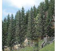 Arbres En Fir Réalistes 55Mm (Paquet De 2) HO/N/TT/O Gauge Busch 6131