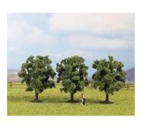 Noch Assortiment d'arbres fruitiers 25510 – 45 à 45 mm, vert – 3 pièces