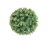 Arbuste artificiel HWC-L77 Outdoor Ø 35cm blanc
