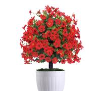 Arbustes Artificiels pour Extérieur - Boule topiaire réaliste à Pointes - Factices pour Jardin - pour Jardinières, Balcons, Patios, Extérieur, Fêtes, Bureaux, Cadeaux Fête des