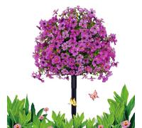 Arbustes de jardin artificiels - décoratives résistantes aux UV pour une utilisation en extérieur, la décoration de terrasses, couverture de clôture, accentuation de couleur - Aménagement