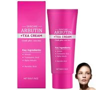 Arbutin + TXA Cream,Alpha Arbutin Creme Eclaircissante Peau Noir Puissant,Even out Tone,Anti-Pigmentation,Black Spot Repair Face Cream,Soin De La Peau Coréen,Eclaircissant Anti Tache Gamme Corps (1PC)