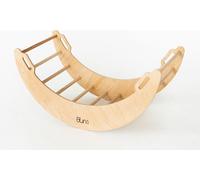 Arc à grimper bois balançoire "Moon" | Triangle d'escalade pour enfants | Jouets Montessori | Rockerboard aire de jeux