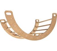 Arc à grimper en bois Balançoire | Triangle à grimper pour enfants | Jouets Montessori | Rockerboard Meubles de jeu