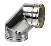 Arc à segments Bertrams 22SBO90-160 Ø 160 mm, 90 degrés, sans fermeture de nettoyage