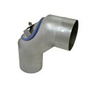 Arc à segments Bertrams Ewr-d 21SB90-D160 90°, 160 x 1930 mm, soudé hermétiquement, avec fermeture éclair