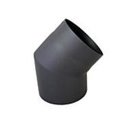 Arc Bertrams 07SB45-180 45°, en 2 parties, Ø 180 x 2 mm, fixe, sans porte, gris fonte