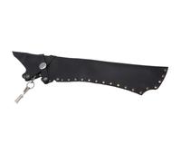 Arc Cette Flèche de Tir à l'arc, Grande capacité de Serrage Réglable de la capacité de Lumière PU en Cuir PU en Cuir pour Chasse Extérieure (Black)