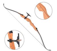 Arc classique Marron foncé pour adulte en Bois 68" 32 lb Tir à l'arc vidaXL