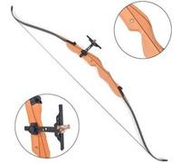 Arc classique Marron foncé pour adulte en Bois 68" 32 lb Tir à l'arc vidaXL