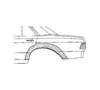 Arc d'aile arrière gauche pour Mercedes W123